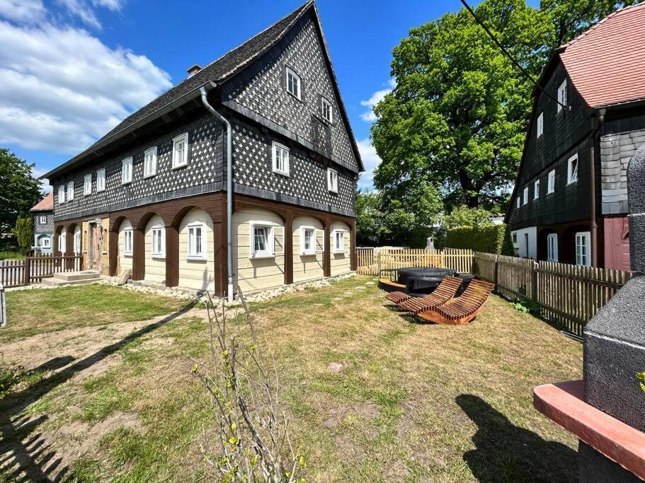 Fewo Frushi Mit Whirlpool, Infrarotsauna Großschönau Buitenkant foto