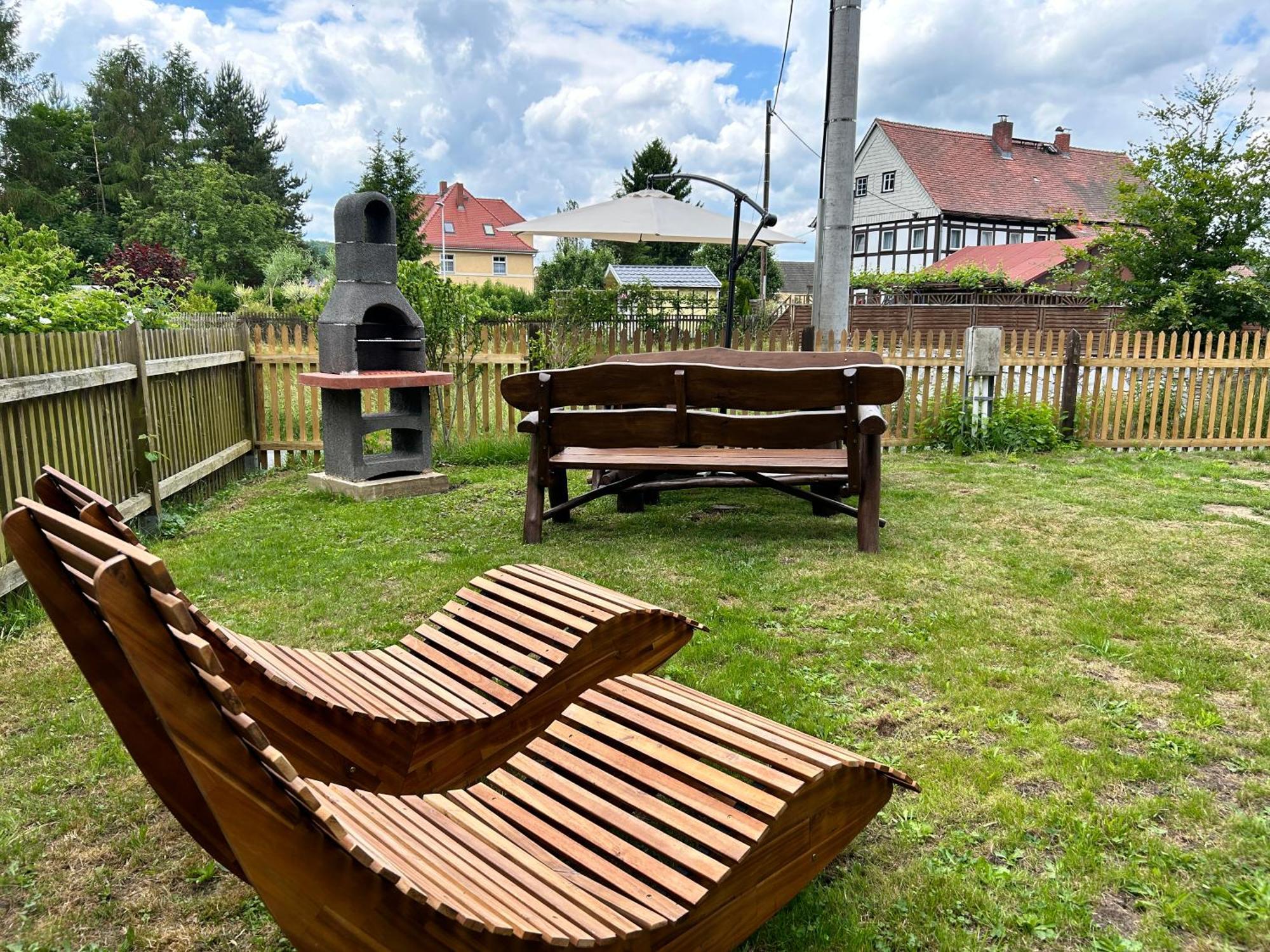 Fewo Frushi Mit Whirlpool, Infrarotsauna Großschönau Buitenkant foto